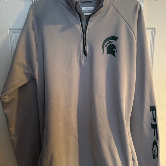 Columbia Michigan State 1/4 Zip - Picture 1 of 4